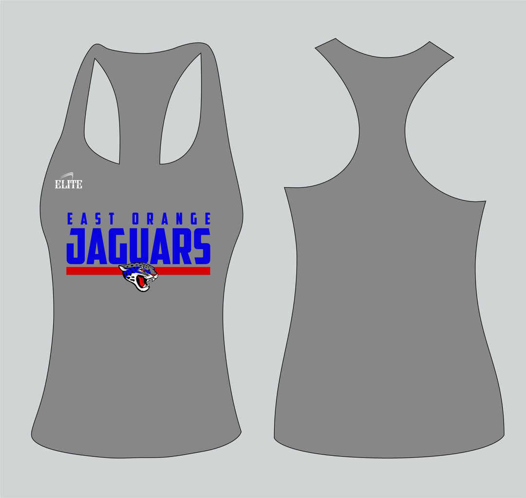 East Orange Jaguars Women's Racerback - Grey