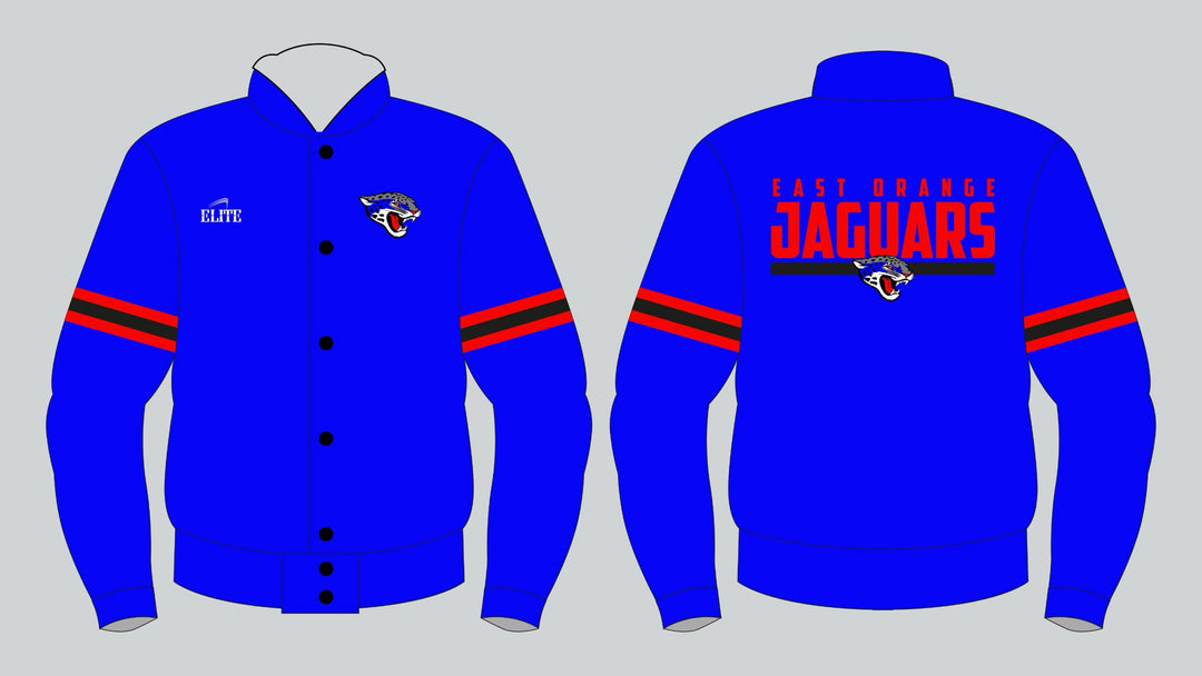 East Orange Jaguars Bomber Jacket - Blue