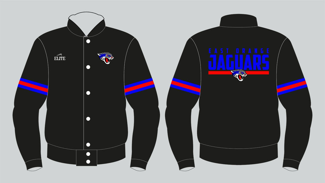 East Orange Jaguars Bomber Jacket - Black