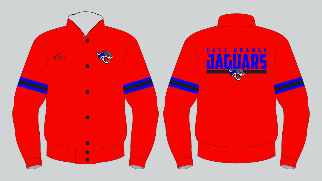 East Orange Jaguars Bomber Jacket - Red