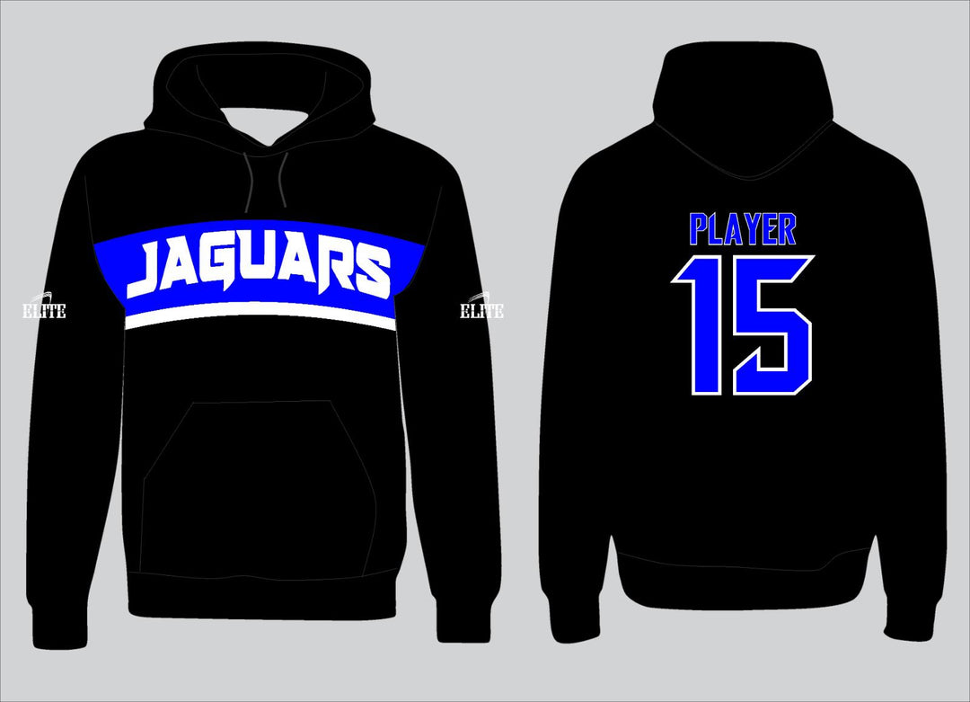 East Orange Jaguars Hoodie - Black (White Logo)