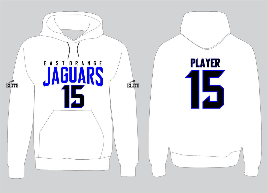 East Orange Jaguars Hoodie - White