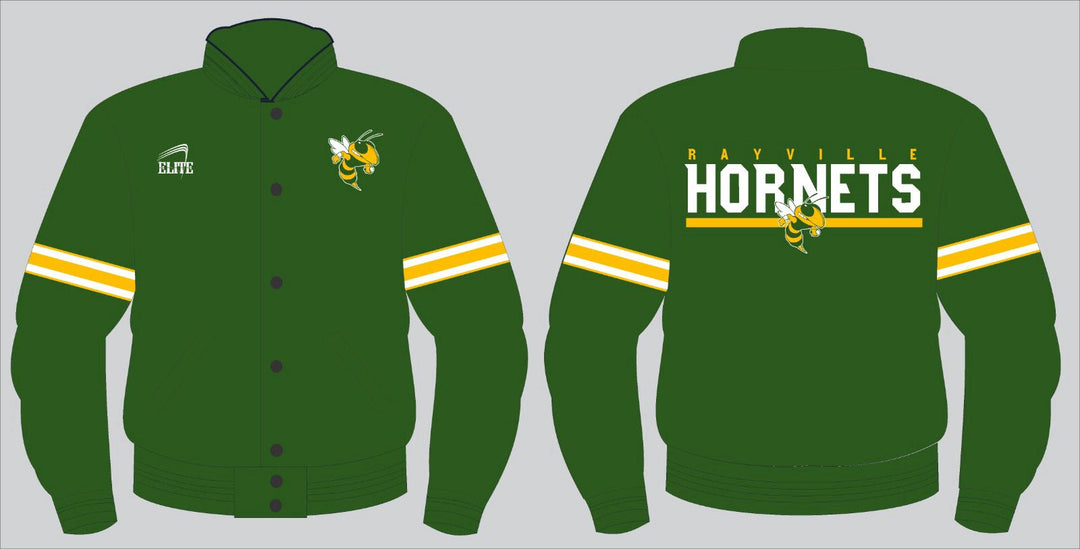 Rayville Hornets Bomber Jacket - Green