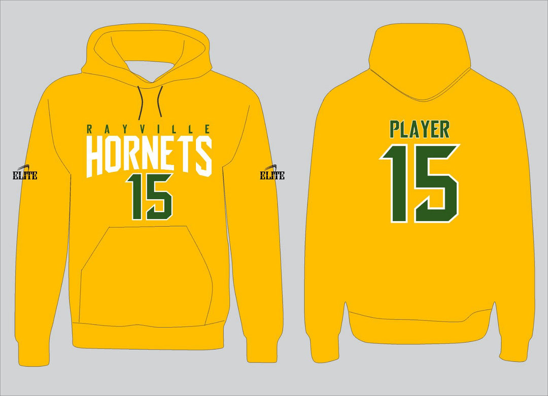 Rayville Hornets Hoodie - Yellow