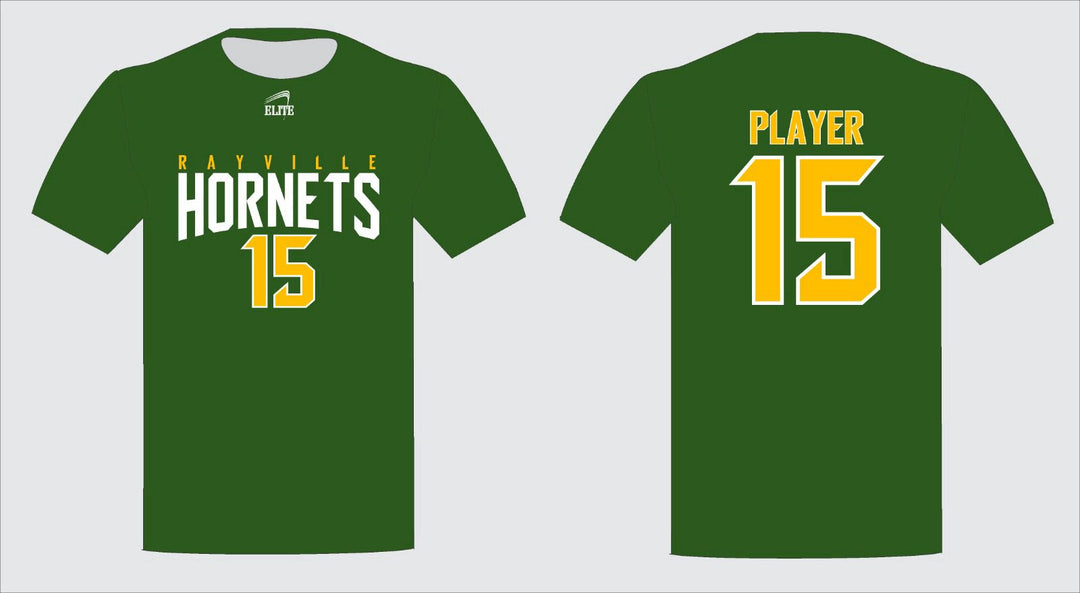 Rayville Hornets Short Sleeve Shirts - Green