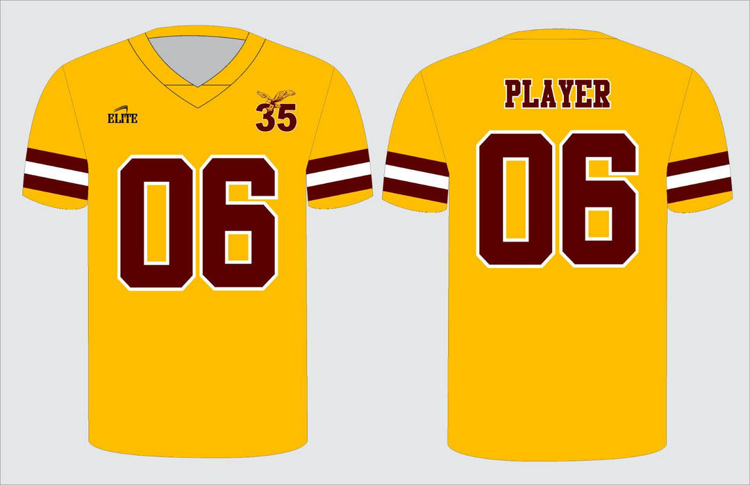 MCD35 Football Jersey - Yellow