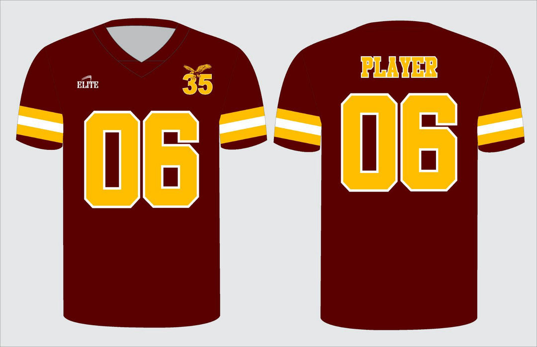MCD35 Football Jersey - Brown