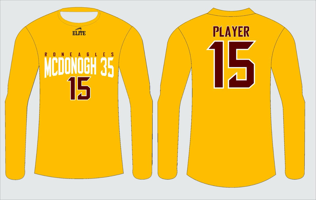 MCDONOGH 35 Long Sleeve Shirt - Yellow