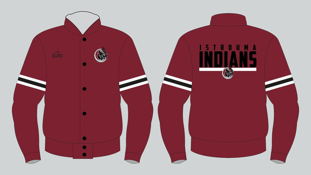 Indian Fan Shop - Bomber Jacket - Meroon