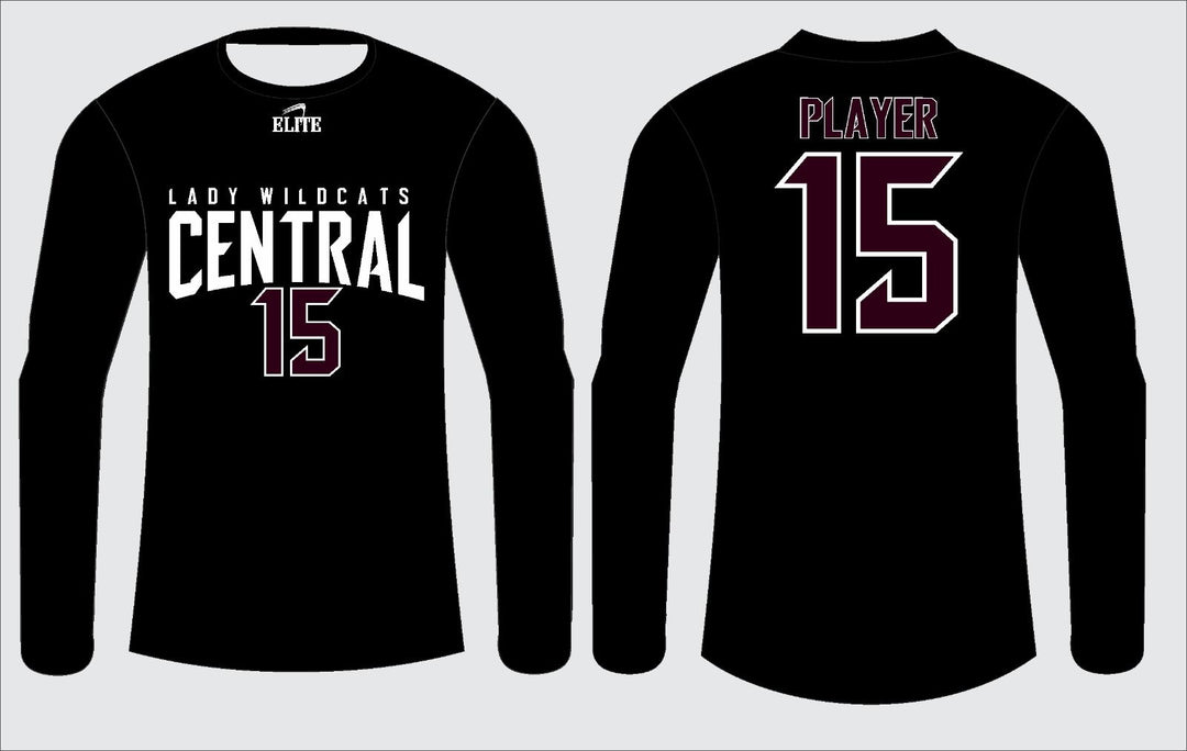 Central Long Sleeve Shirt - Black