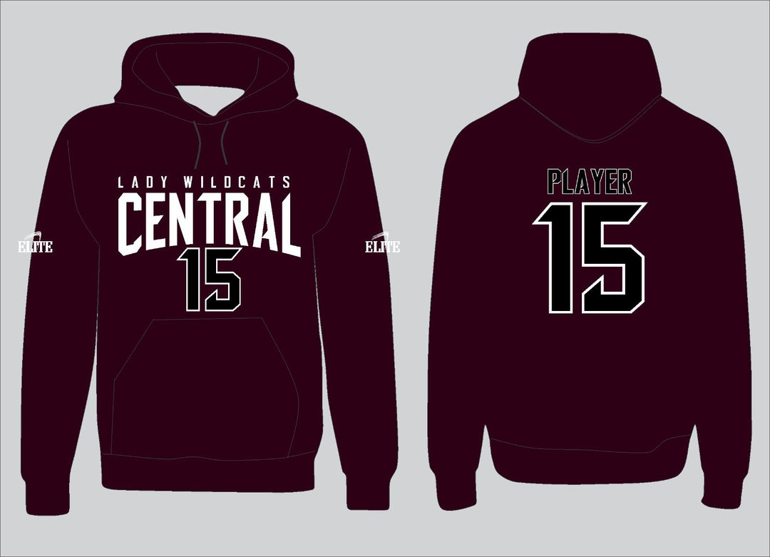 Central Hoodie - Maroon
