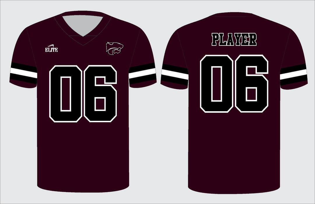 Central Football Jersey - Maroon