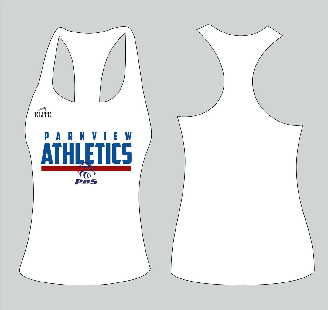 Eagles Team Shop Women’s Racerback Top - White