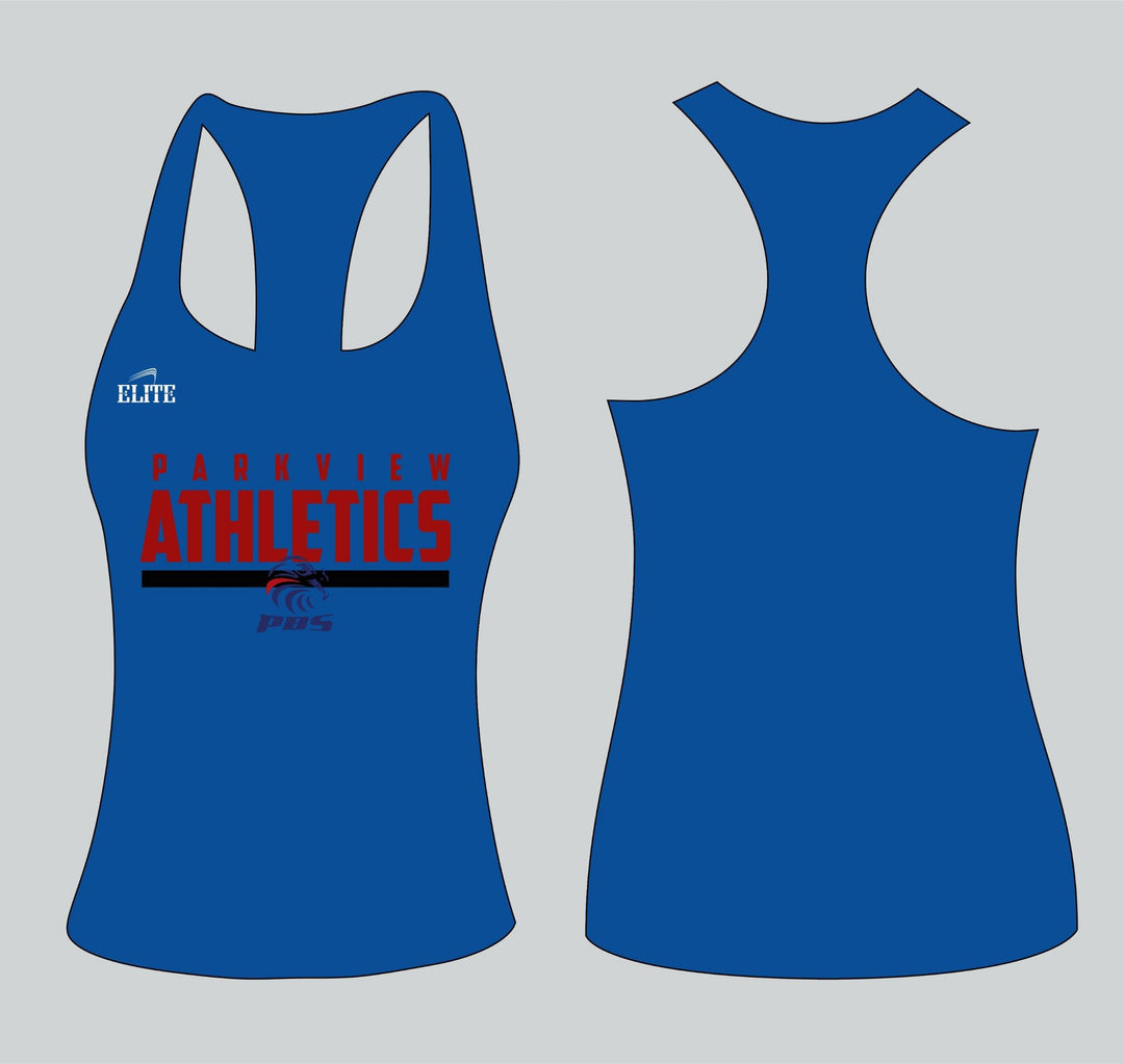 Eagles Team Shop Women’s Racerback Top - Sky Blue