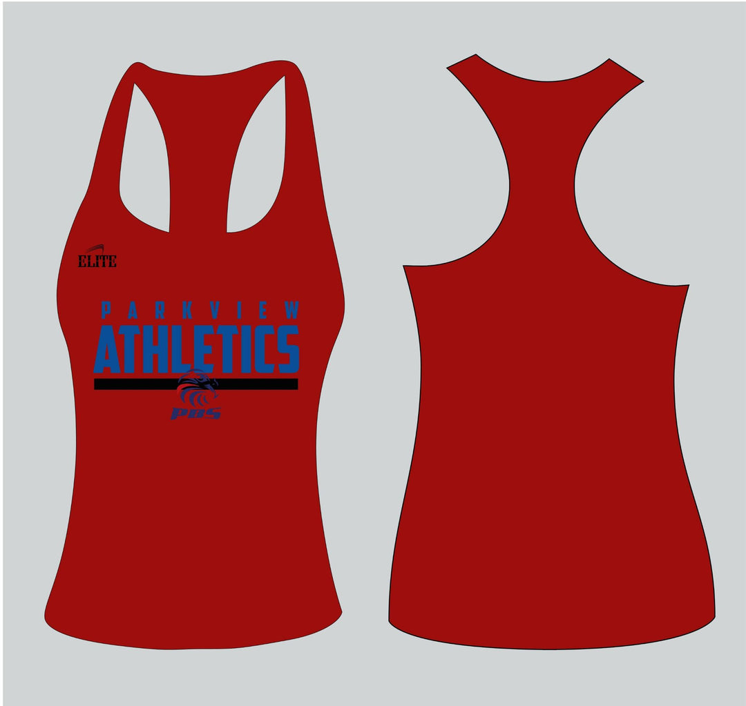 Eagles Team Shop Women’s Racerback Top - Red