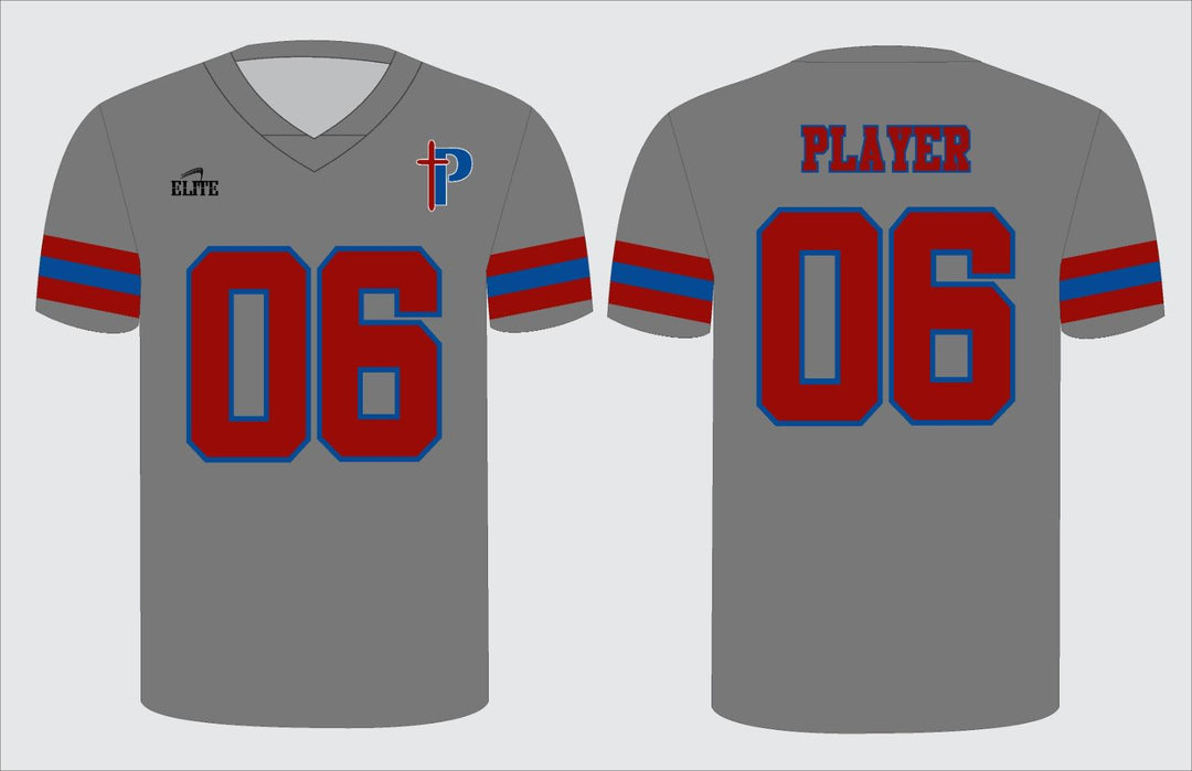 Eagle Football Jersey - Grey