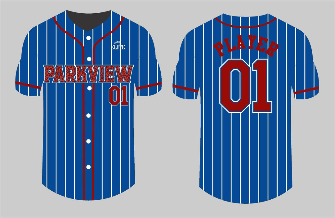 Eagle Parkview Baseball Jersey - Blue