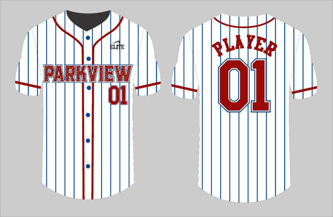 Eagle Parkview Baseball Jersey - White