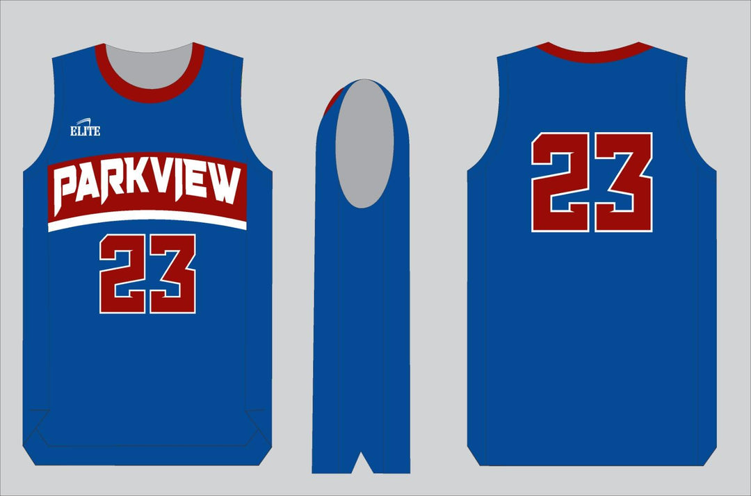 Eagle Parkview Basketball Jersey - Blue