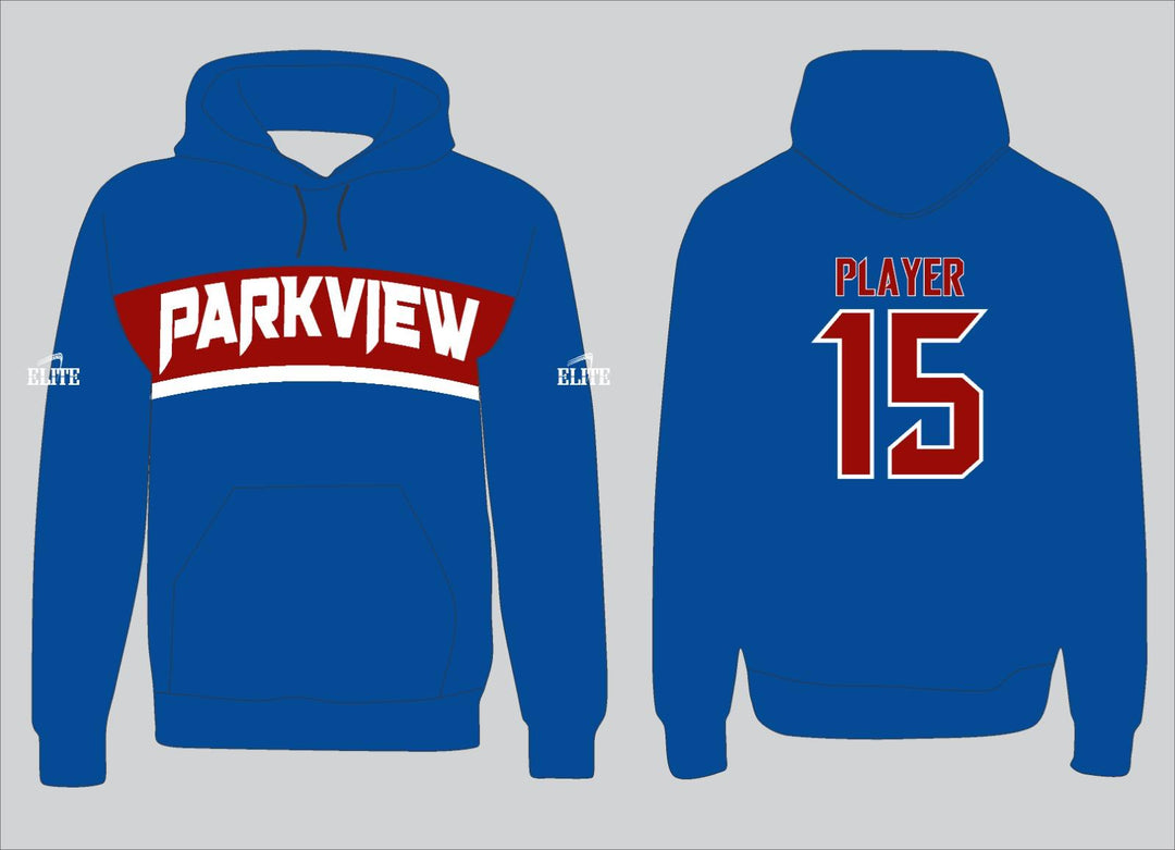 Eagle Parkview Hoodie - Blue (White Logo)