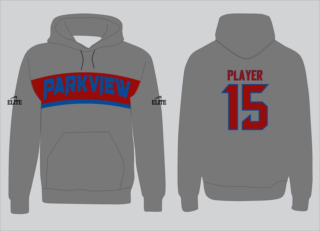 Eagle Parkview Hoodie - Grey (Blue Logo)