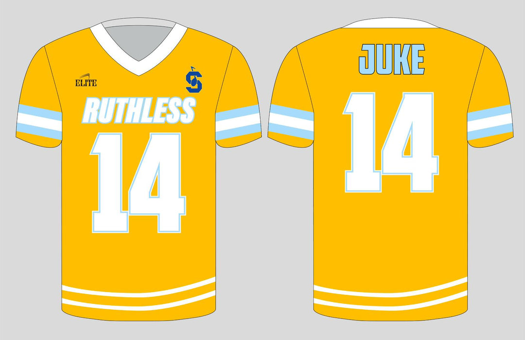 SU Band Ruthless Football Jersey - Yellow