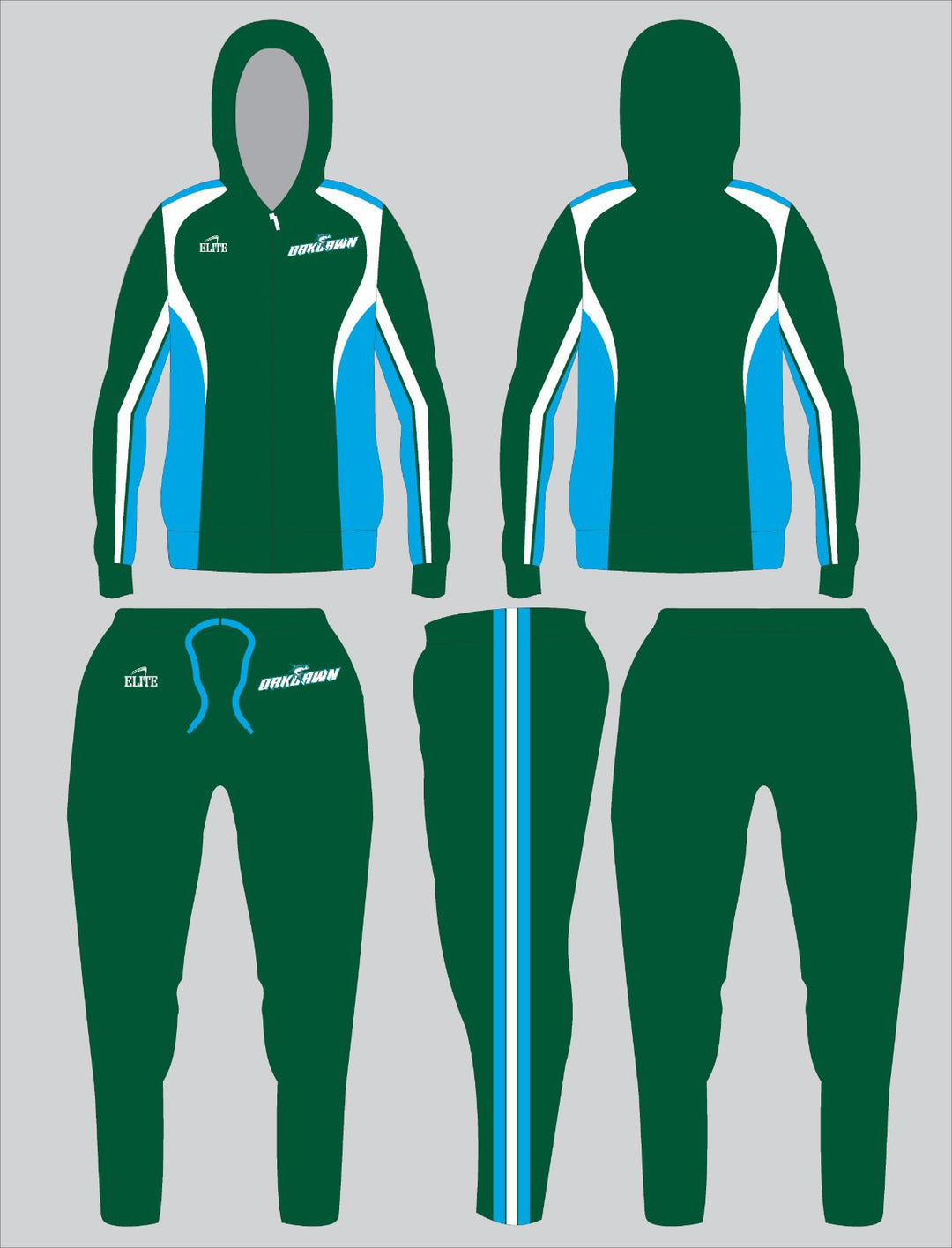 Oaklawn Basketball Travel Suit