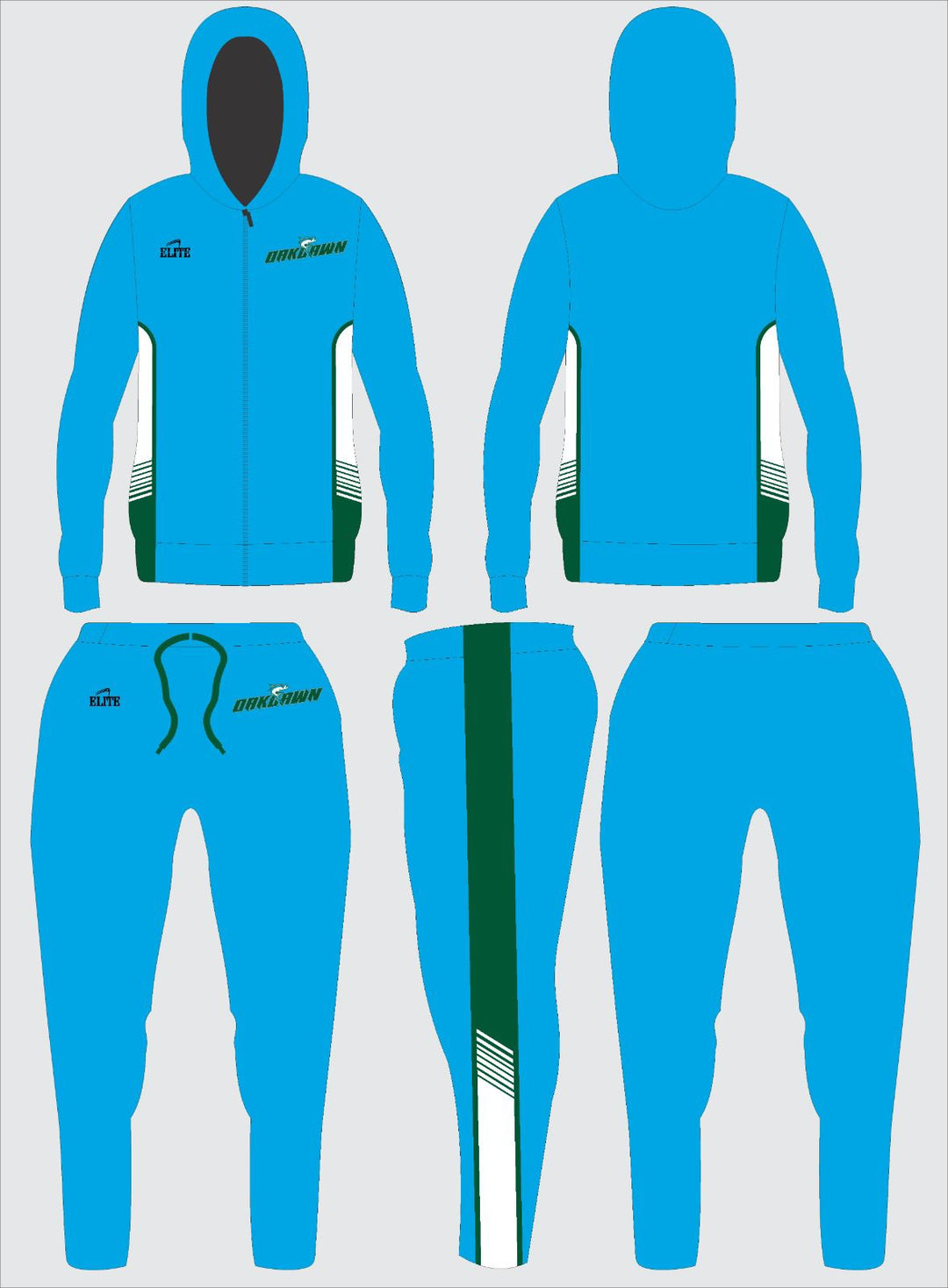 Oaklawn Girls Travel Suit