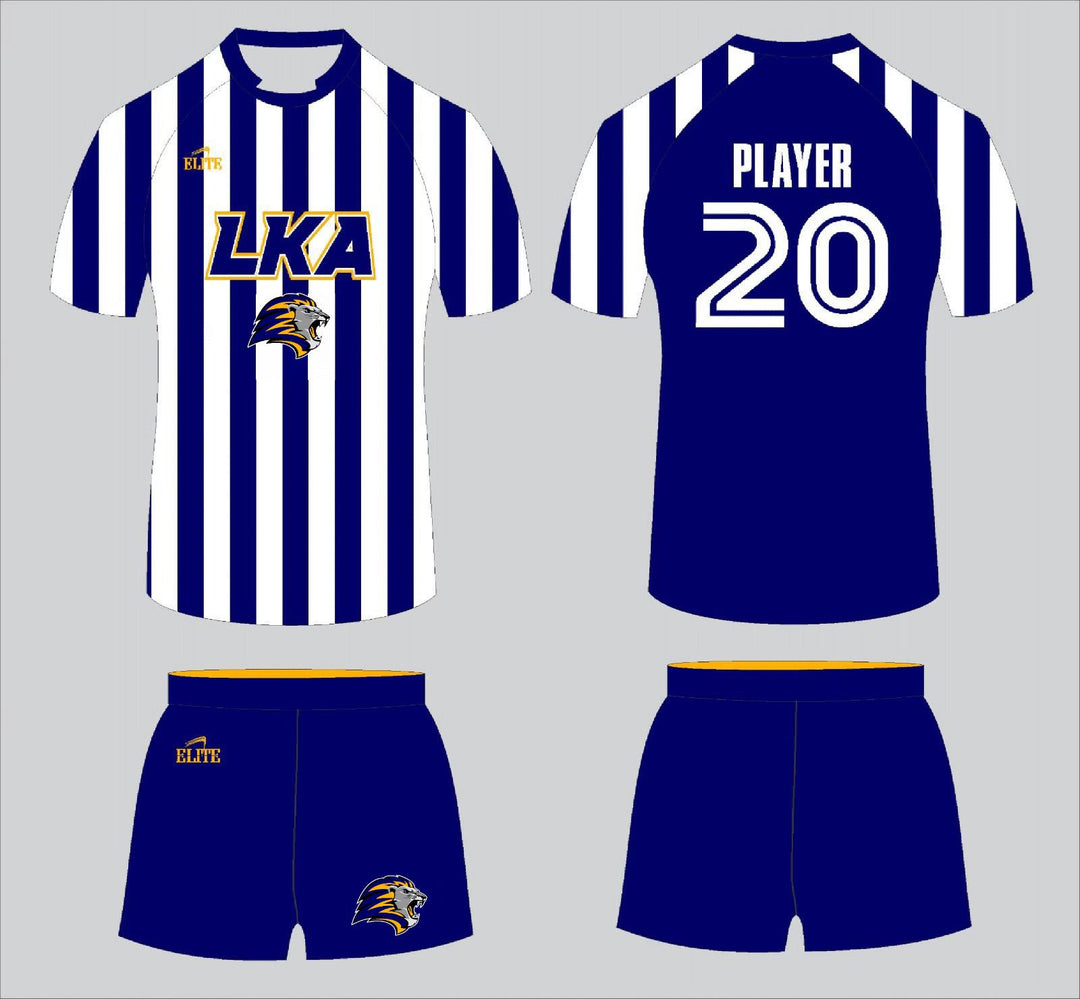 Louisiana Lion Soccer Set - Dark Blue