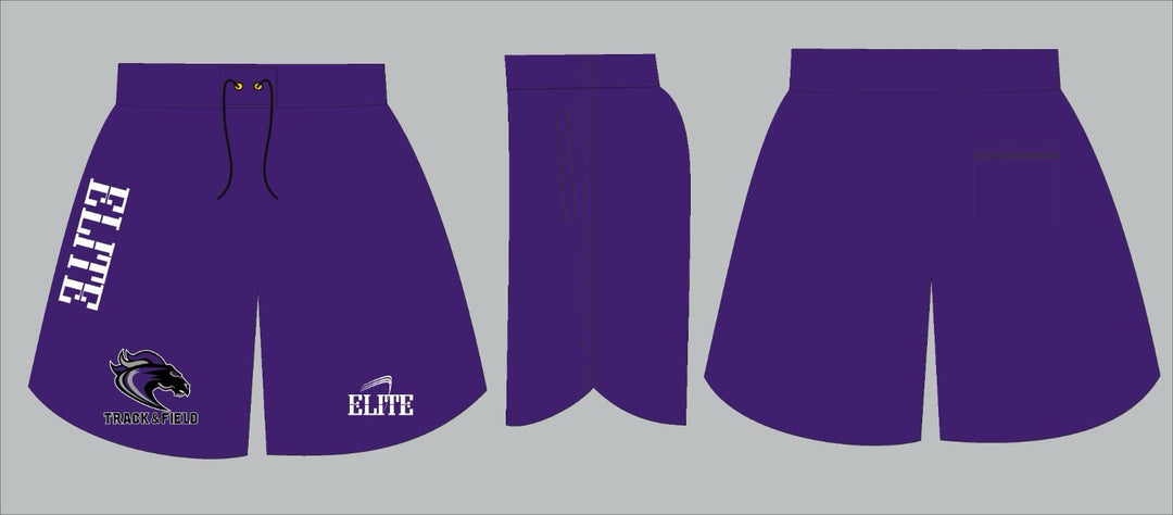 Willow Ridge Track Short - Purple