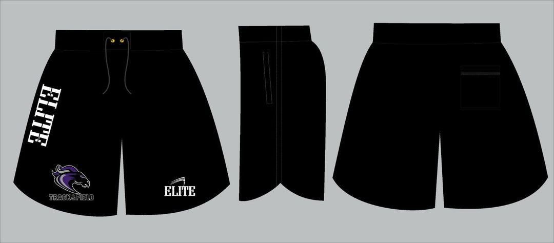 Willow Ridge Track Short - Black