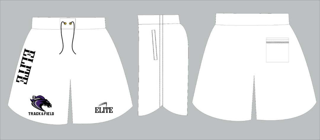 Willow Ridge Track Short - White
