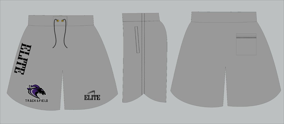 Willow Ridge Track Short - Grey
