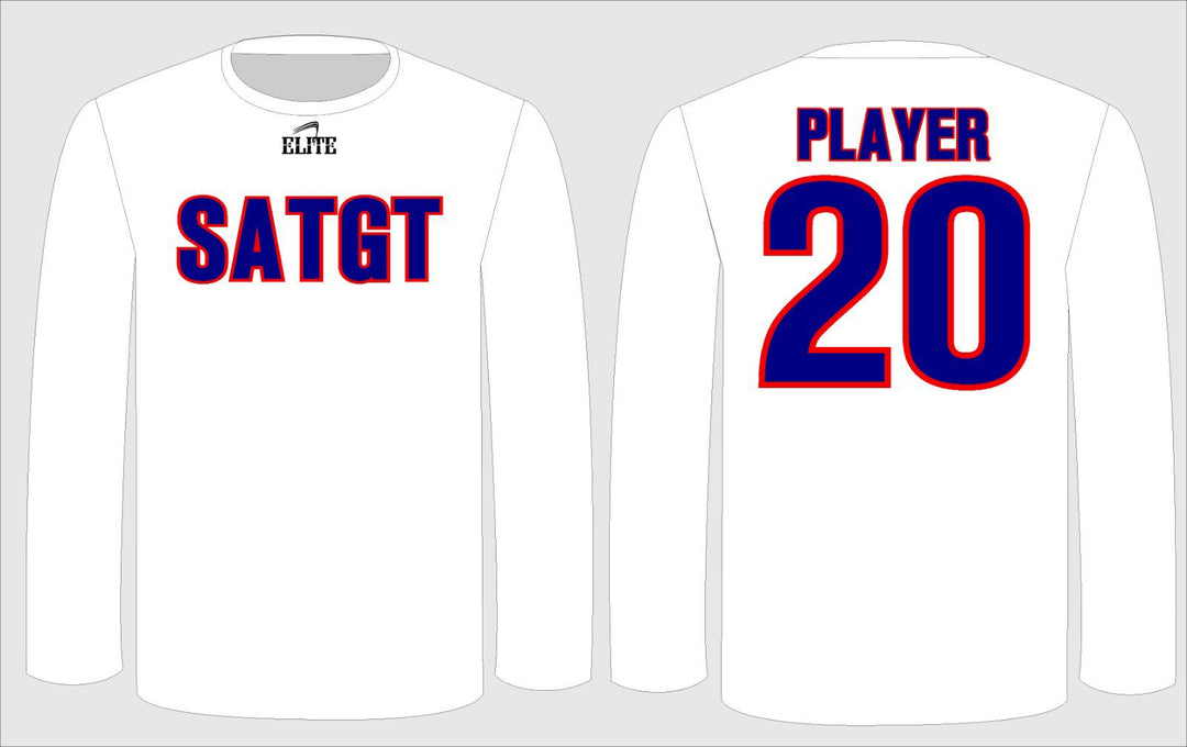 SATGT Long Sleeve Shirt - White