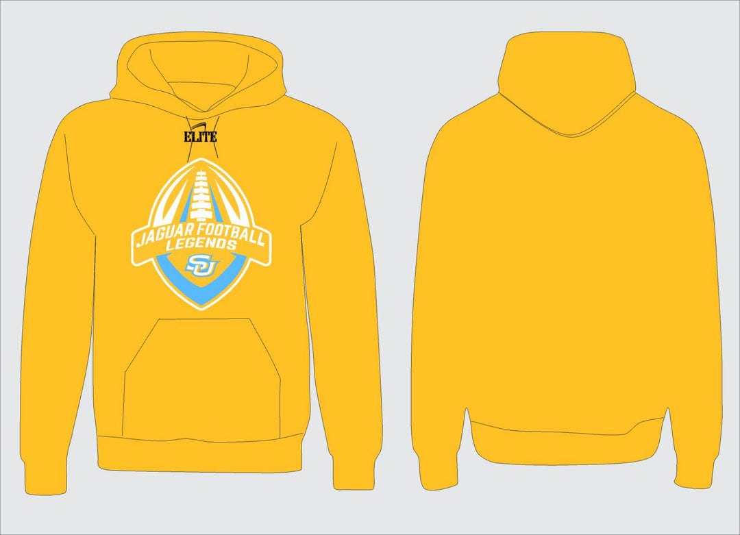 Jaguar Football Legends Hoodie - Yellow
