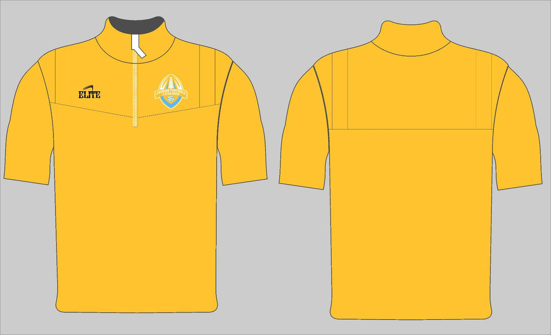 Jaguar Football Legends Coach Pullover - Yellow
