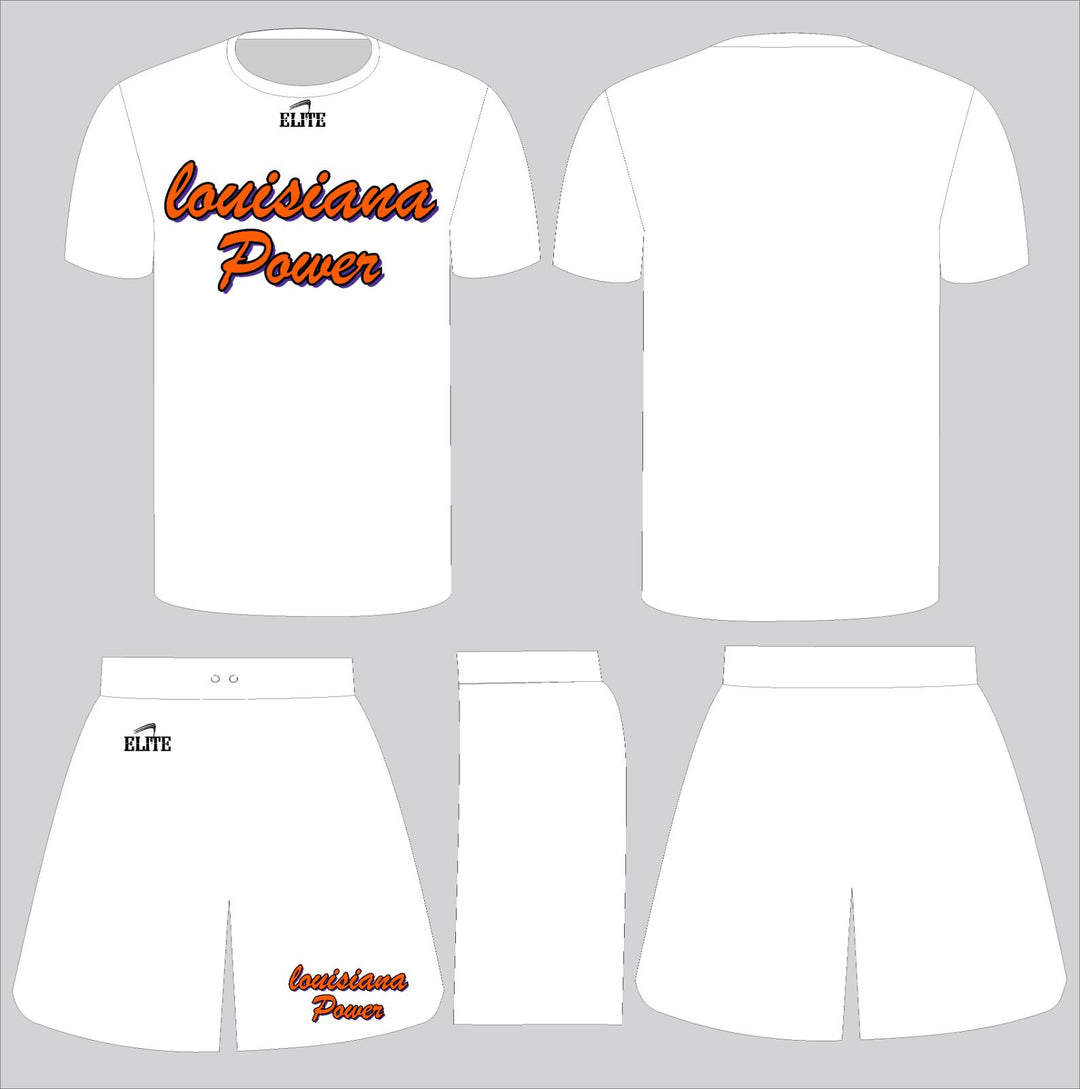 Louisiana Power Compression Set - White