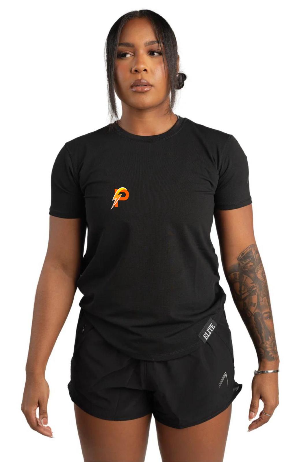 LA Power Women’s Elite Running Shirt- Black