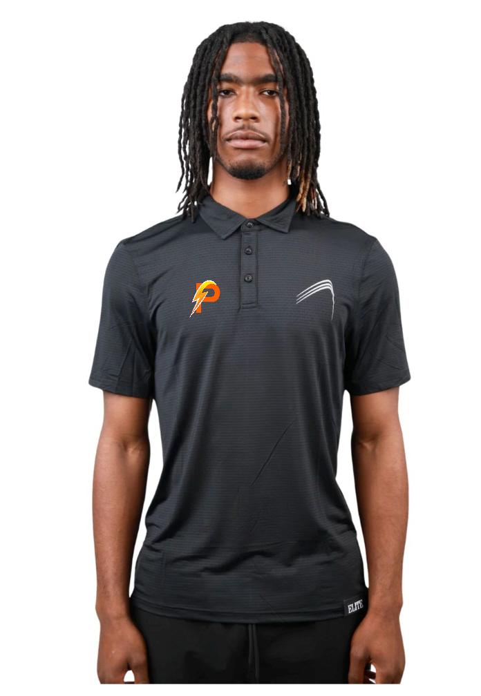 LA Power Performance Polo - Black
