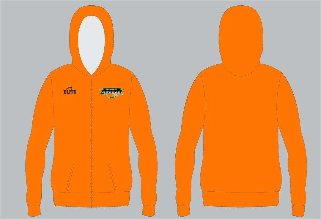 LA BREEZE Windbreaker Jacket - Orange