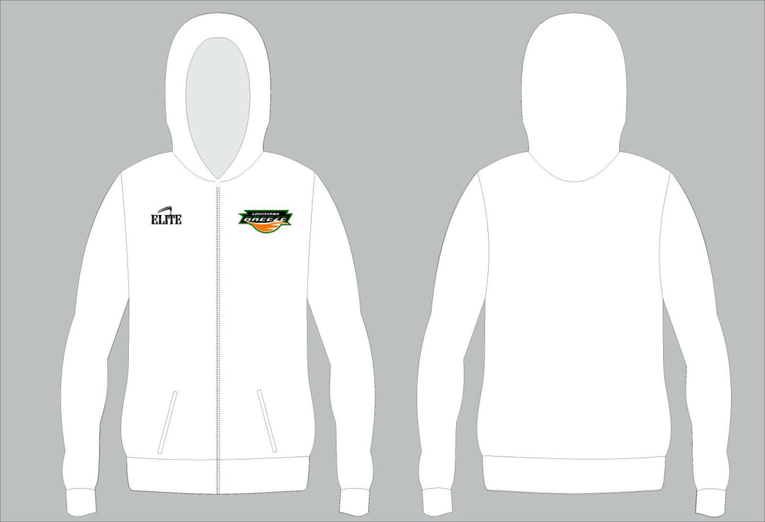 LA BREEZE Windbreaker Jacket - White