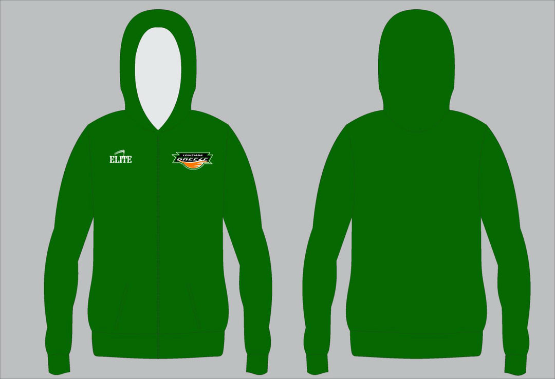LA BREEZE Windbreaker Jacket - Green