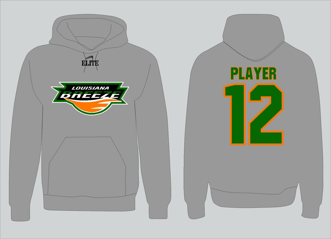 LA BREEZE Hoodie - Grey & Green