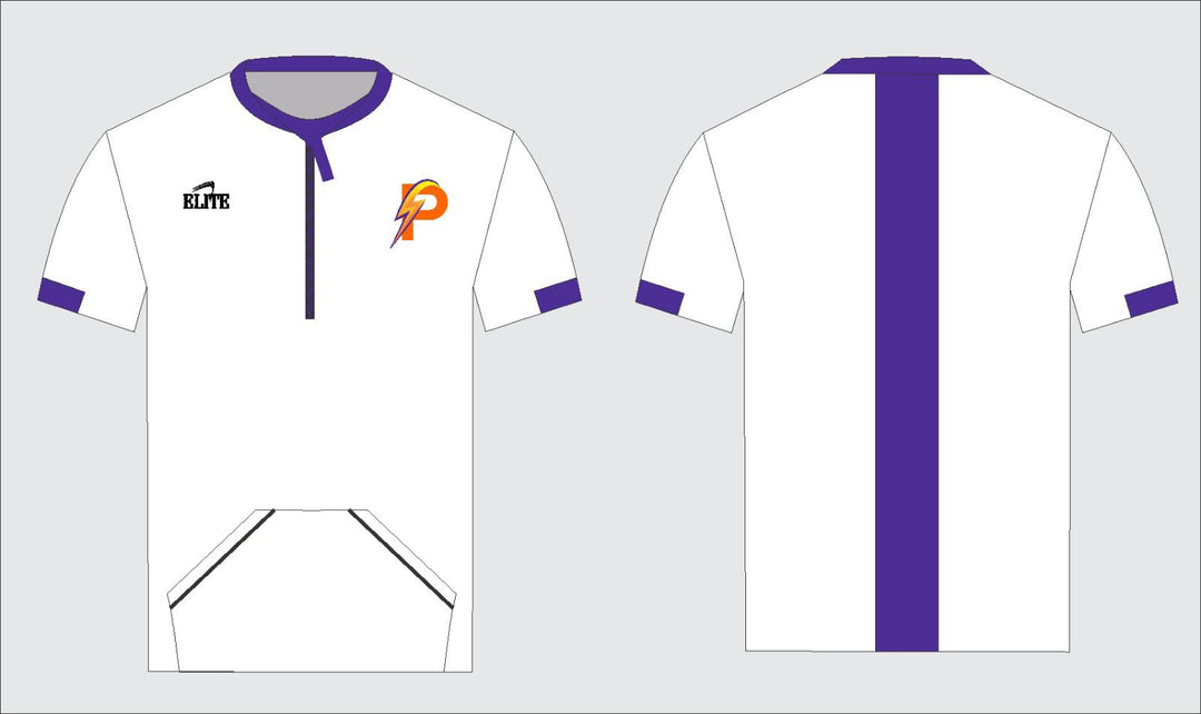 LA Power Shirt Sleeve Micro Pullover - White