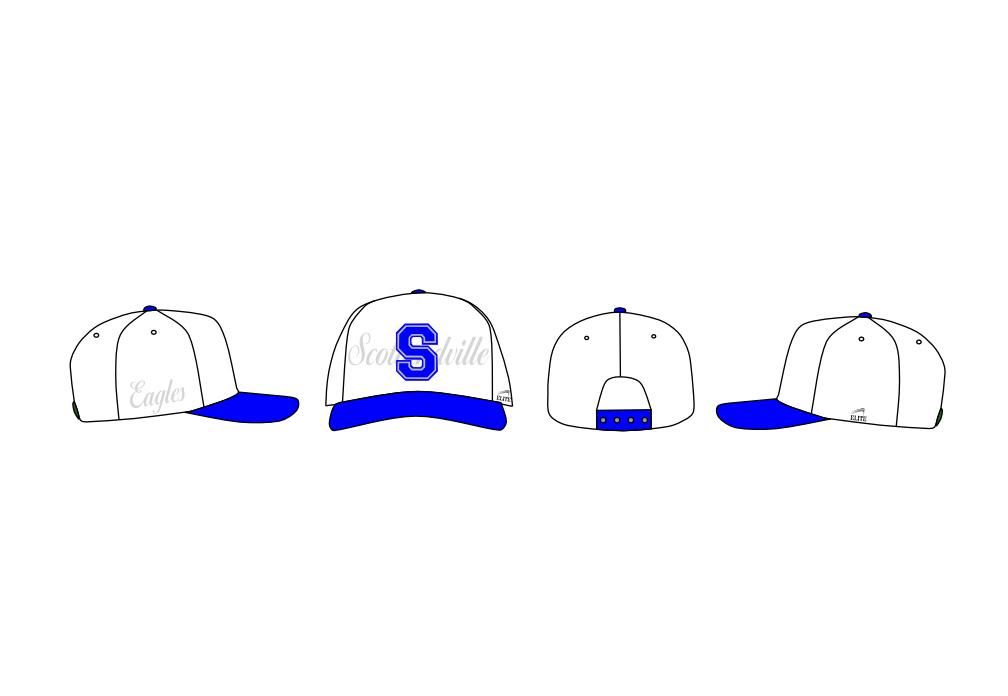 SLV EAGLES Hat - Blue & White