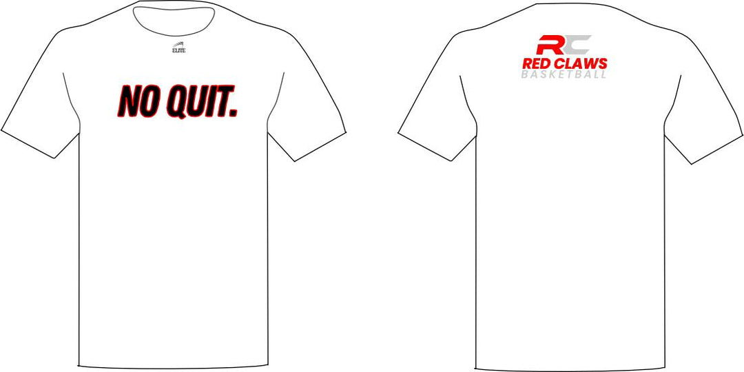 Red Claws Short Sleeve Shirt - White
