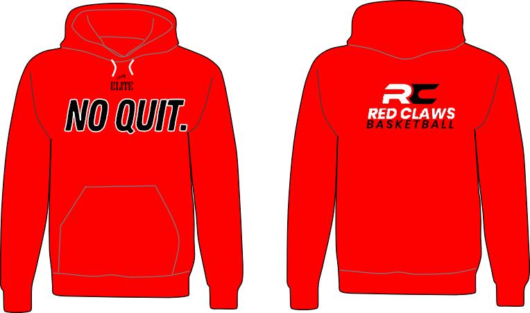 Red Claws Hoodie - Red
