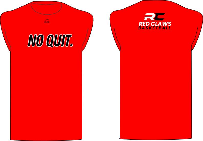 Red Claws Sleeveless Shirt - Red