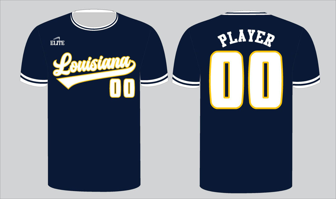 Louisiana T-Shirt - Dark Blue