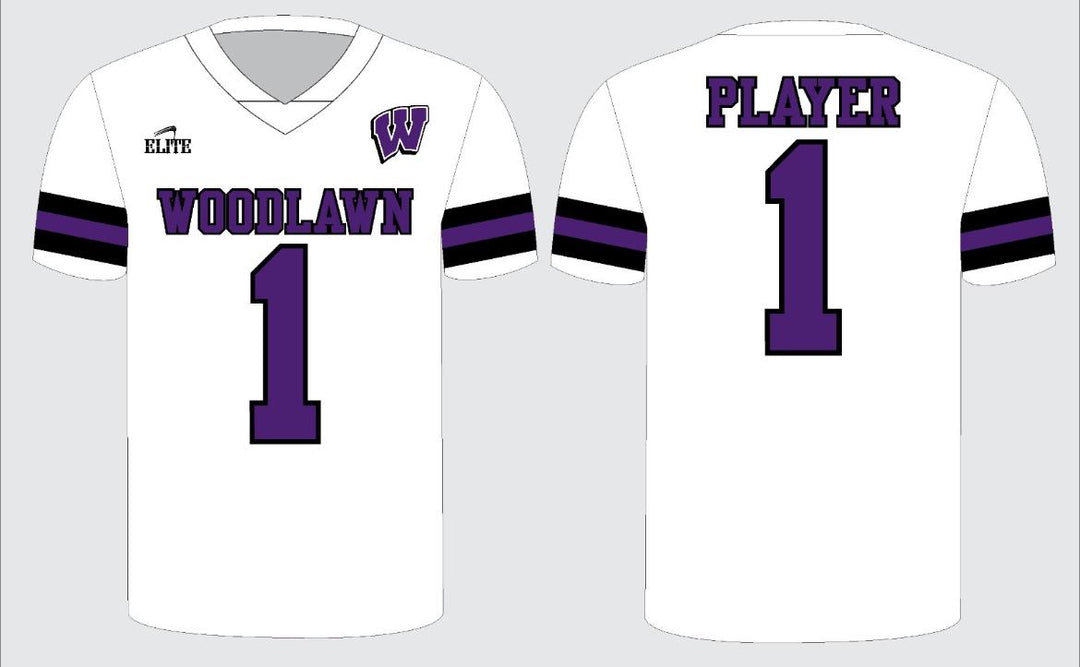 Woodlawn Football Jersey - White